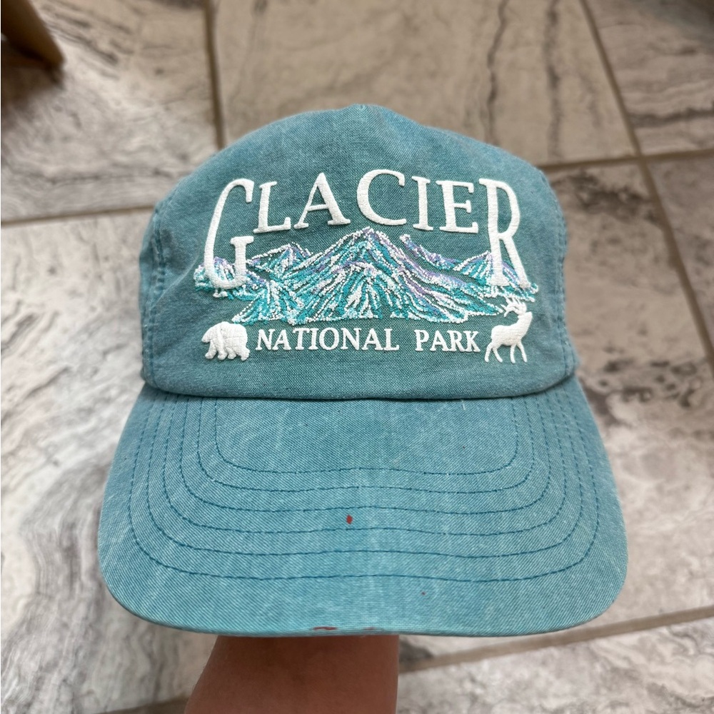 Vintage Glacier National Park Trucker Hat